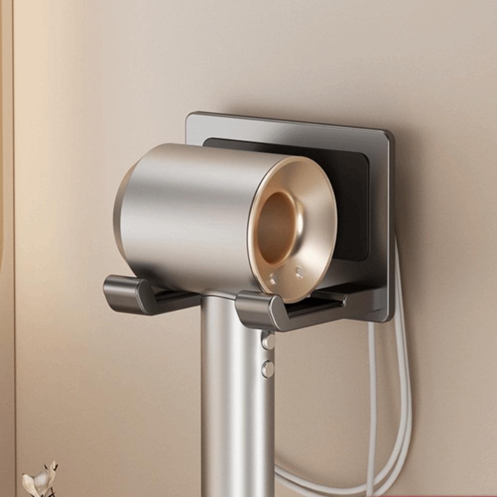 Selbstklebender Föhnhalter Stanzfreies Design Platzsparend Selbstklebehalter Universelles Wandmontagegestell