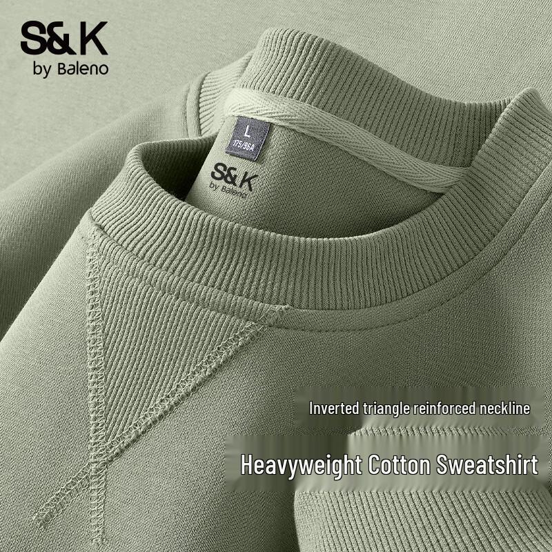 

Baleno Men s S&K Series Casual Crew Neck Sweatshirt L