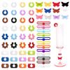 Colorful Silicone Glass Clips For Wine Cups Party Essential With Easy Identification Different Color