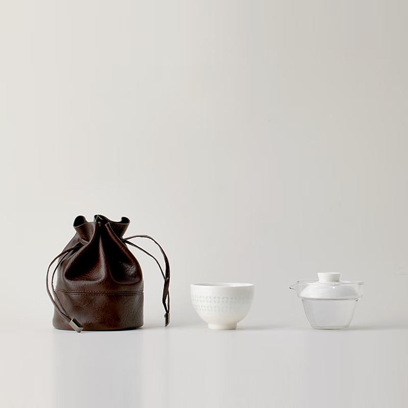 

Cha Ting Ling Yan Linglong Porcelain Travel Tea Set