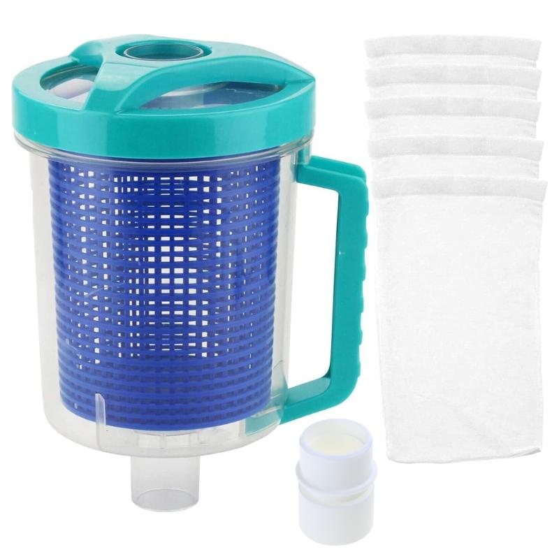 

Plastic Pool Debris Collector Pool Leaf Canister Catcher Easy Installation Pool Leaf Collector for W560 W530 Model 1