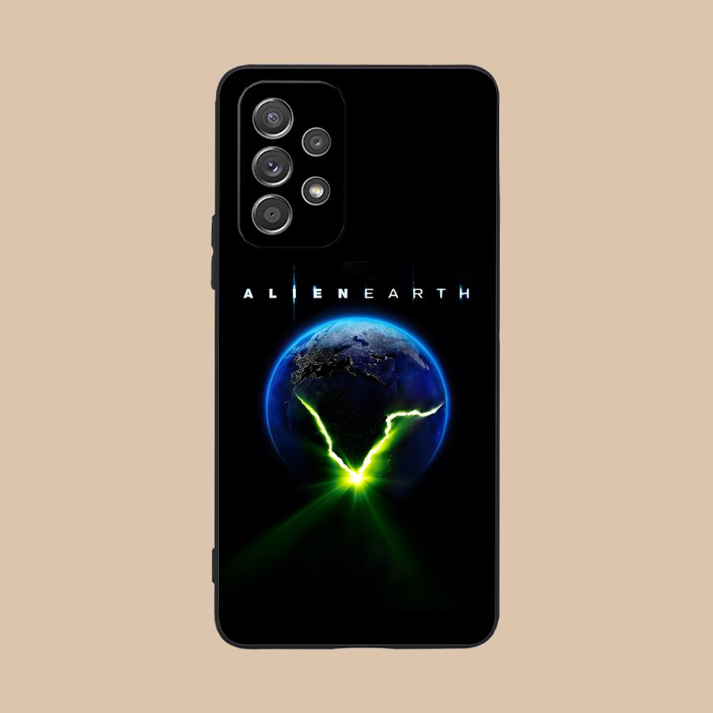 Alien Earth Mobile Cell Phone Case for Samsung Galaxy A56 55 54 53 52 51 36 35 34 23 16 15 5G Colorful Cover Pretty Cover Luxury