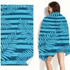 Pastel Smiling Shell Beach Towel Single Sided 2D Print Playful Quick Dry Towel Home Bathroom Pool Beach Vibe Decor Travel Towel