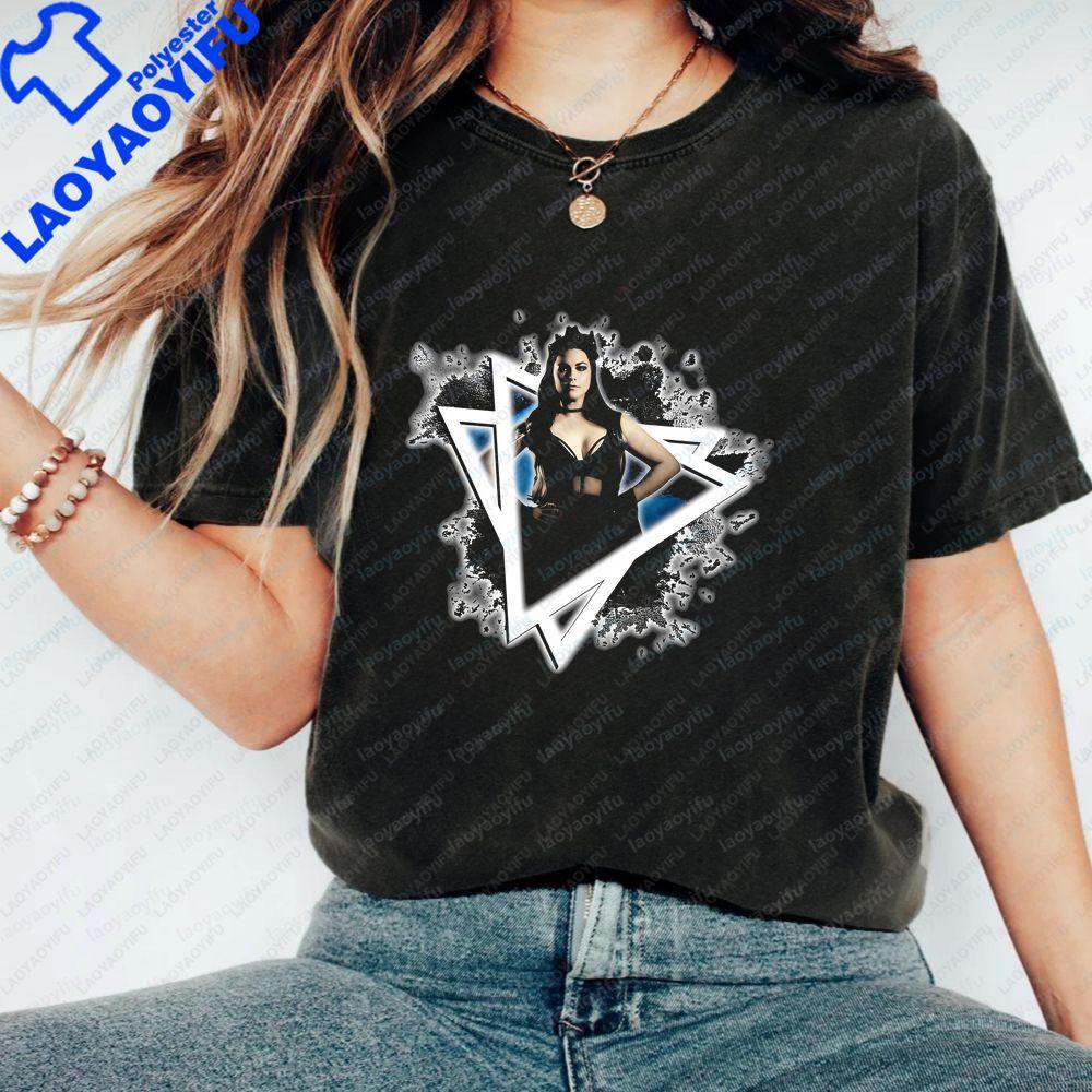 Amy Lee Rock Band Summer Trend Harajuku ShortSleeved Unisexs and WoUnisexs Universal Pattern LargeTShirt