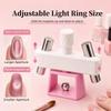 Cat Eye Nail Magnet Tool Adjustable Glass Bead Rustproof Durable Ideal Shiny Effect for Professional Nail Salon Home DIY Manicure