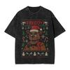 Hot Sale New Horror Game FNAF At Freddys Peripherals TShirt Unisex Women Oversized Casual Summer Tee Harajuku Fashion Cotton Tops