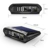 Auto GPS Speedometer With Solar Charging Head Up Display Car Smart Digital Alarm Reminder Meter Electronics Accessories