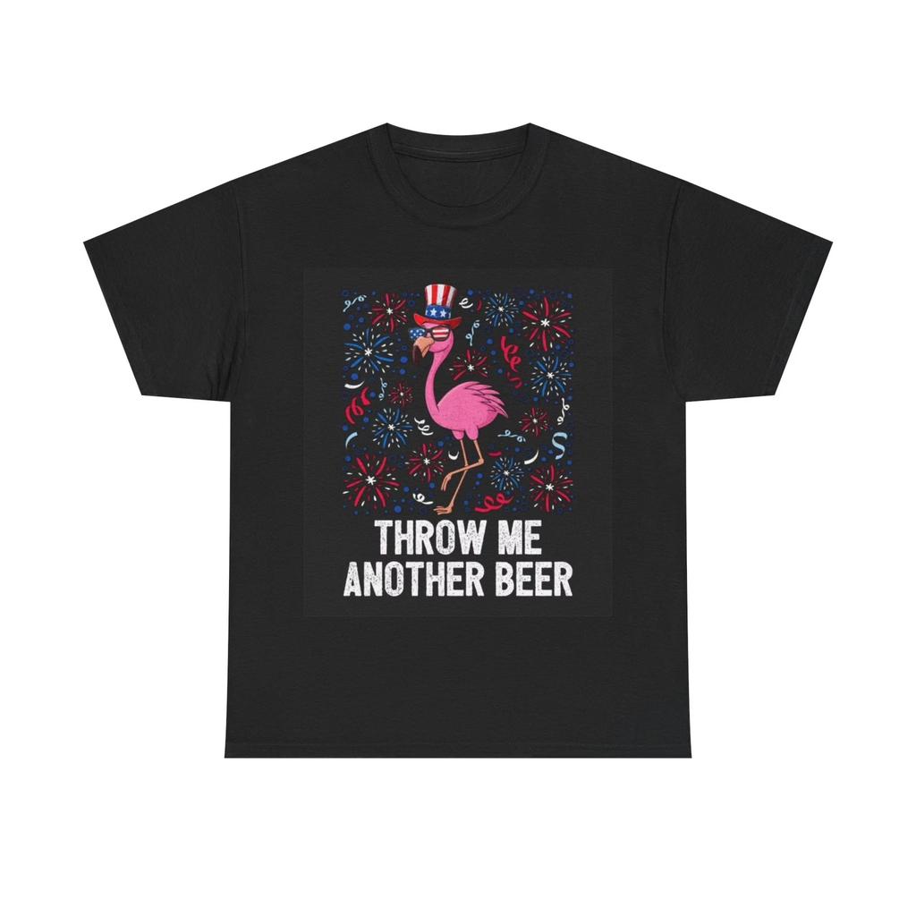 Men's and Women's T-shirts Throw Me A Beer