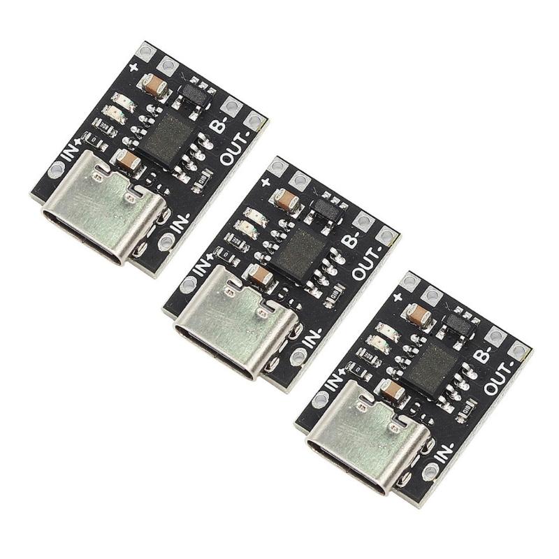 Modul de încărcare USB de tip C TP4057 1A 3.7V 4.2V pentru baterii cu litiu cu protecții la supraîncărcare