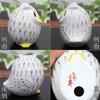 Waza no Kura Stylish Owl Kutani White and Black Lucky Brand Interior Decor Perfect for 77th Birthday and Respect for the Aged Day Gifts Figurine,