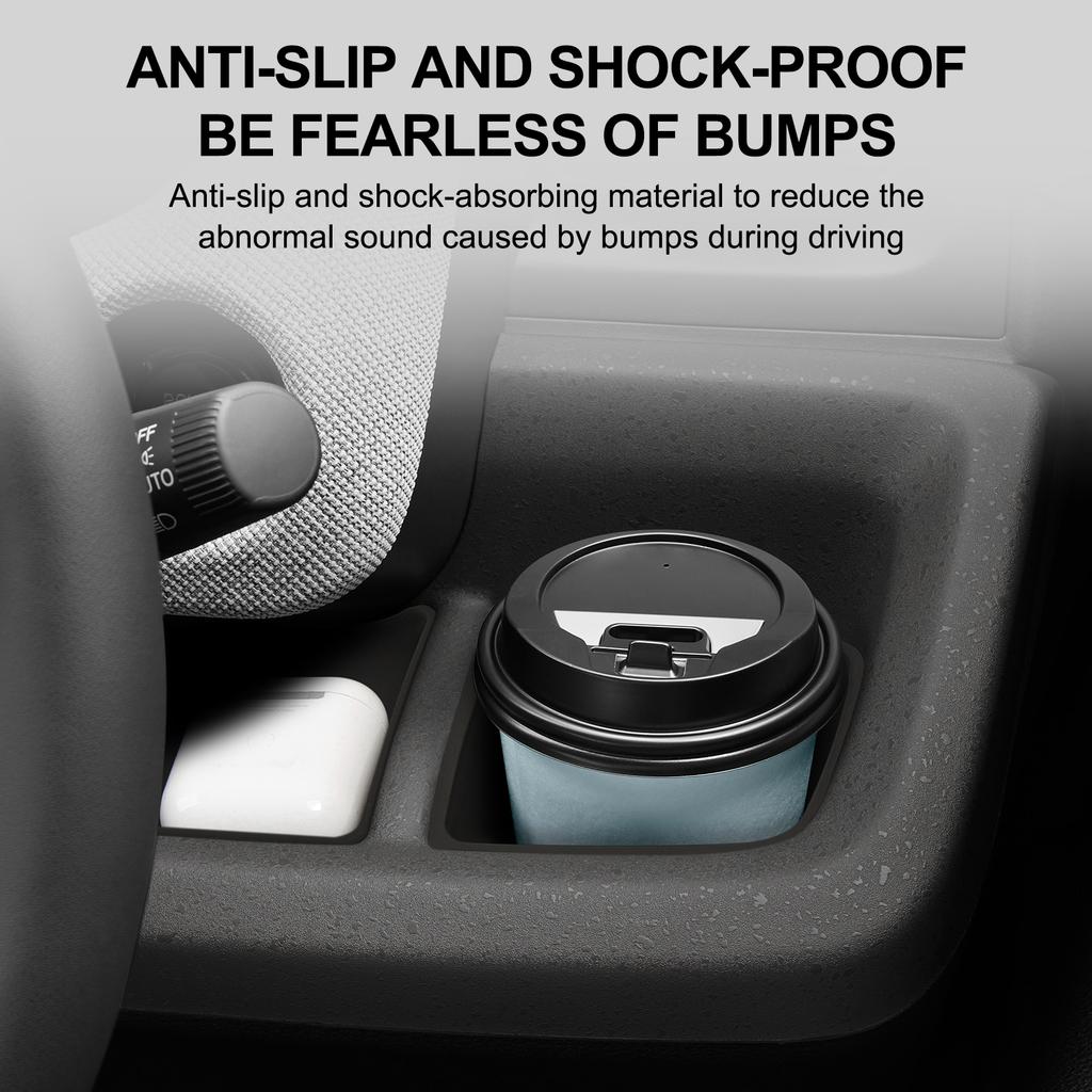 for Honda Freed 2025 2025 Dashboard Cup Holder Storage Box Shock-Absorbing Central Organizer Tray Car Accessories