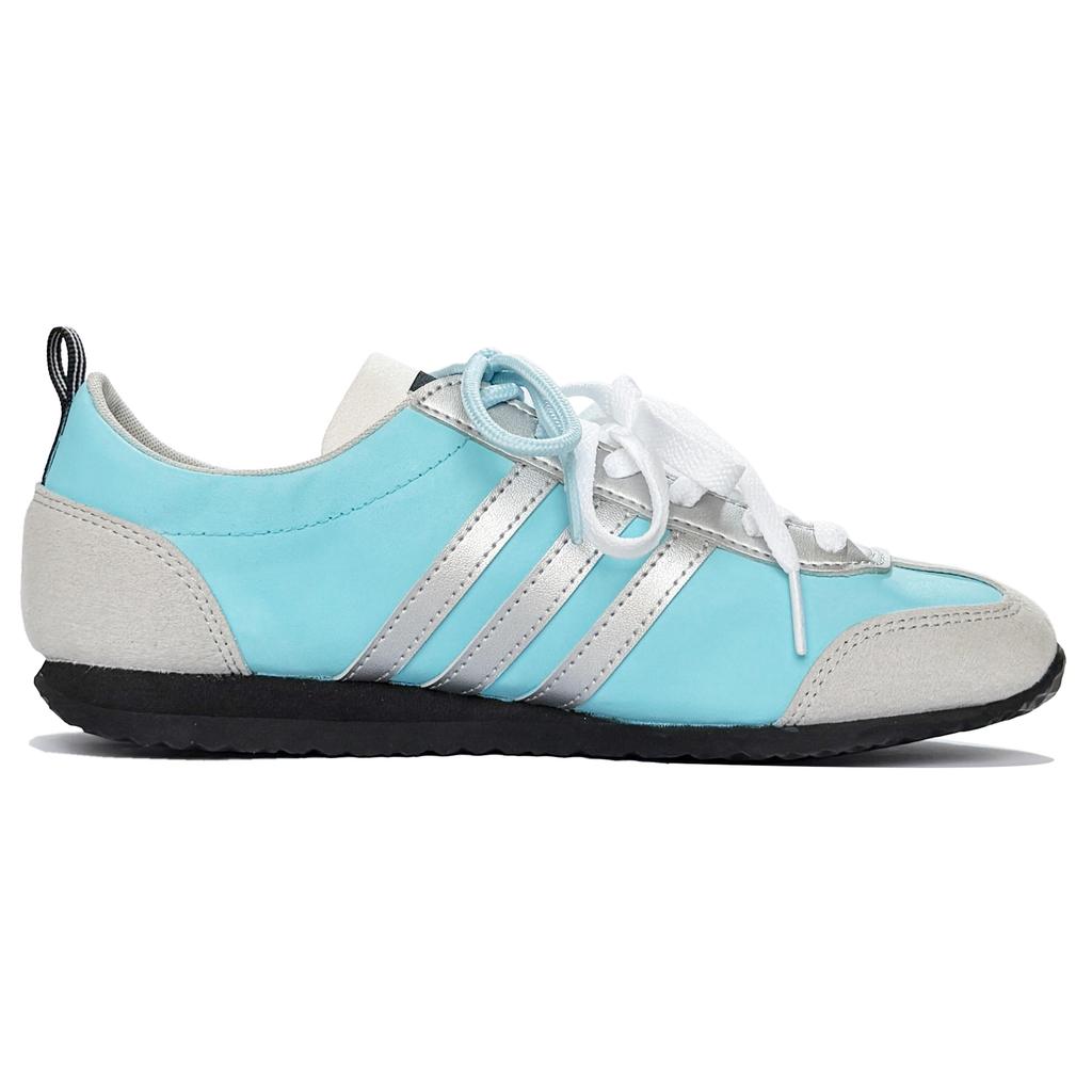 adidas VS JOG 2.0 Moon Mail, Amortiguación Clear Sky Zapatillas Casuales de Caña Baja Unisex Azul Pavo Real JR4653(TeamK-)