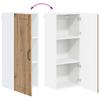 Wall Cabinet LUCCA Artisan Oak 40 x 31 x 100 cm Particleboard