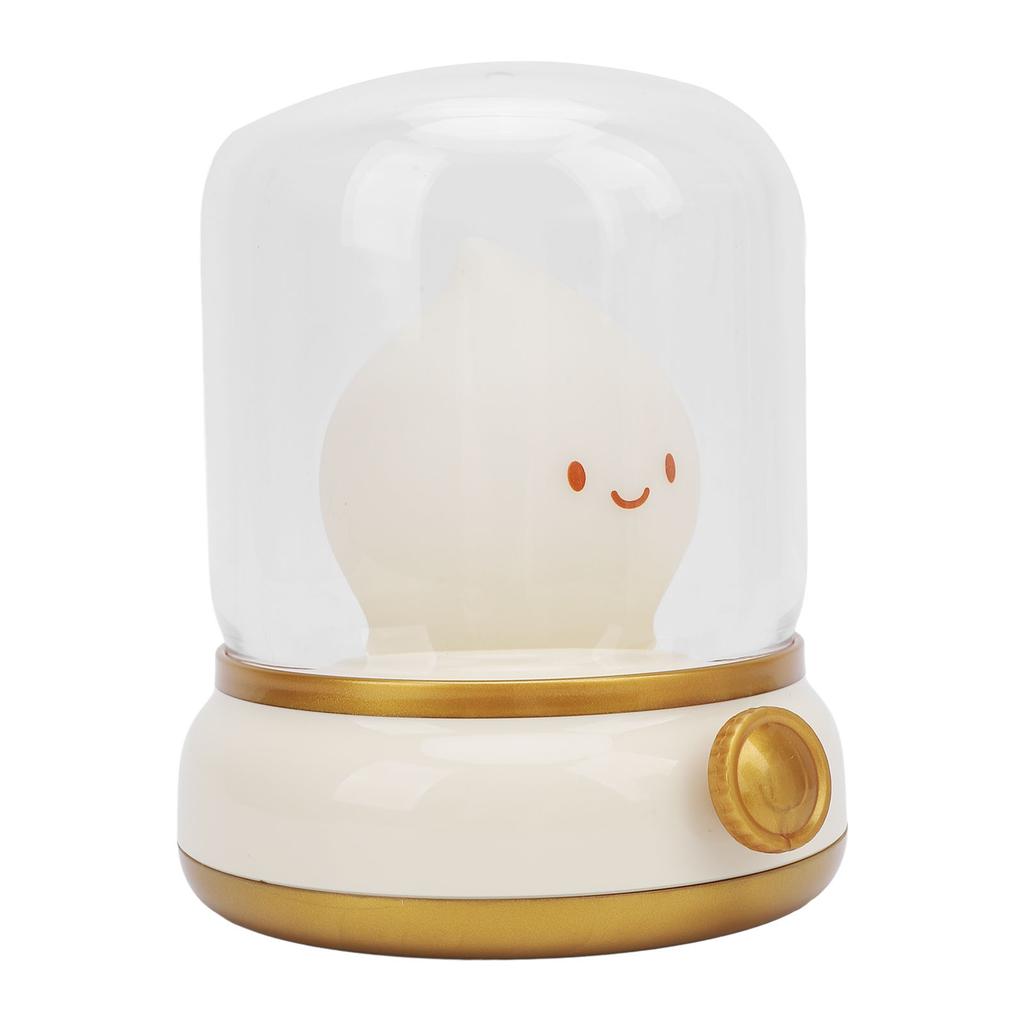 Kerosene Night Light 800mAh Cozy Light Bedside Table Light Cute Silicone Baby Night Lamp For Bedroom