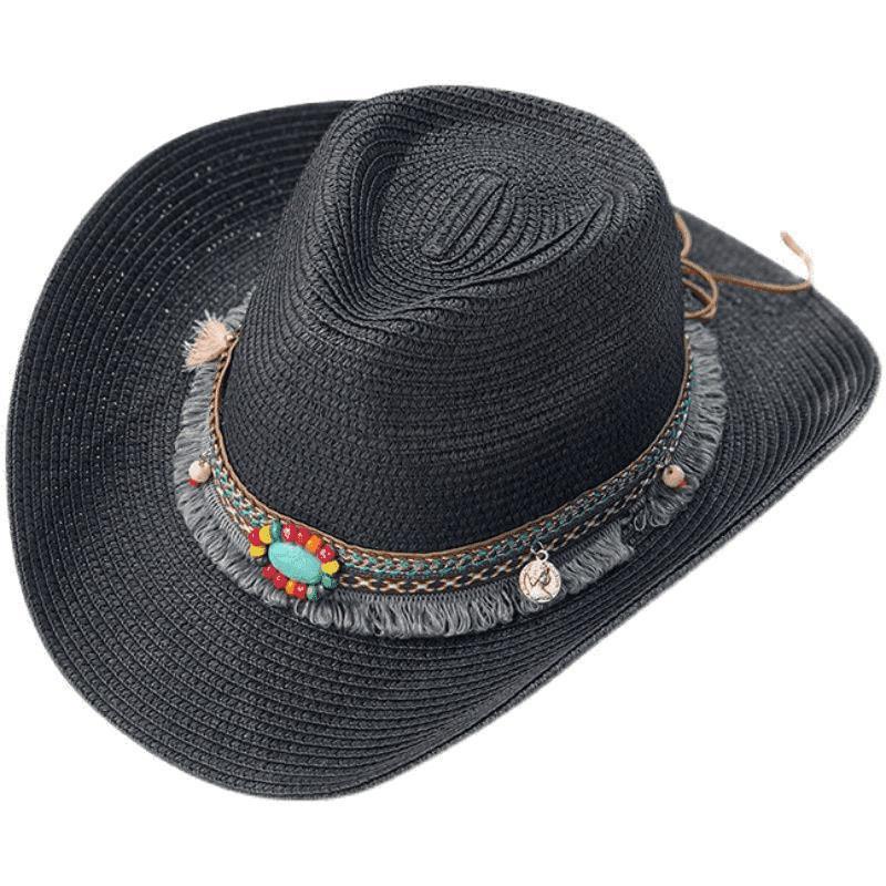 JYL TS DIY Hollow Out Beret  Summer Straw Cap Woven Straw
