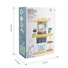 Gift ABS Plastic Simulation Kids Kitchen Toys Kitchen Educational Toy Spray Water Dinnerware Pretend Play Kitchen Cooking Table Set Playing New