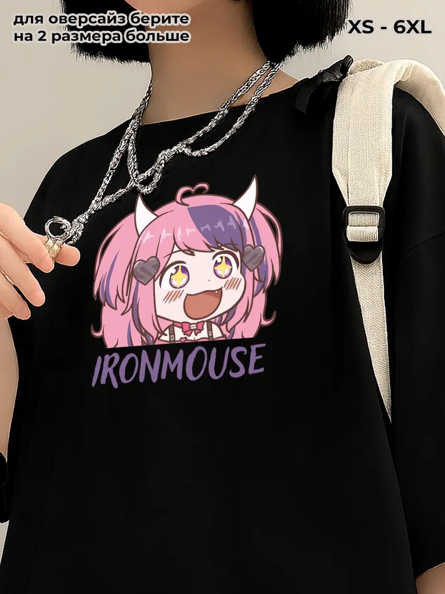 Oversized Black Unisex Casual Printed T-shirt S