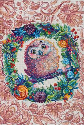 ערכת תפרים צולבים Abris Art Owls
