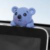 Tierform Ornament Dekoration Einfach und Niedlich Auto Innenzubehör Harzmaterial Verwendet für Auto Navigationsbildschirm