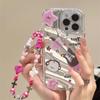 Zhitai Cute Phantom Soft Shell Case for iPhone 11/13/14/15Pro, XS with Bracelet