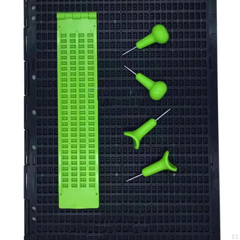2 Braille Slate and 4 , Writing Board Black Learning Tool for Blind Children Special