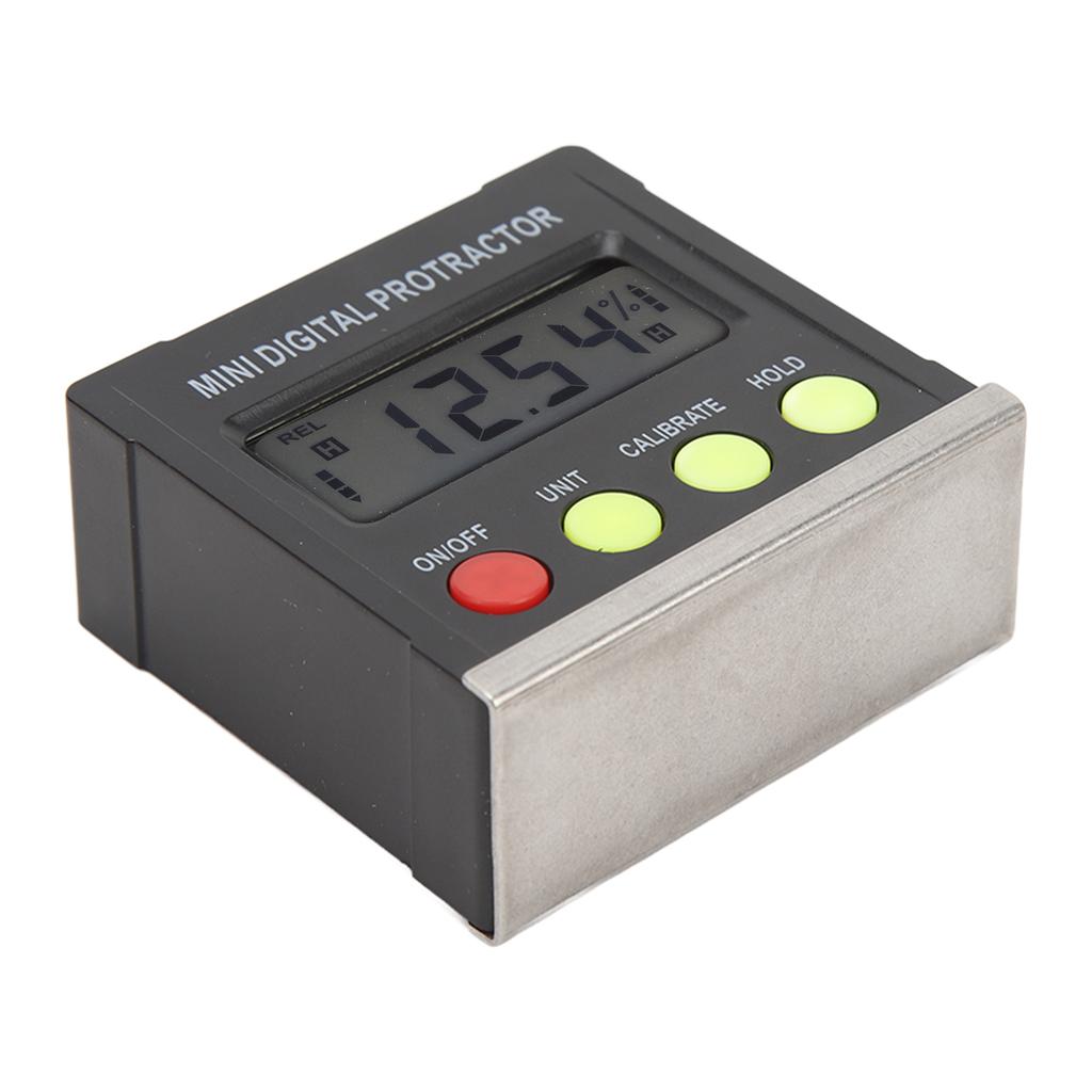 Digital Angle Finder Gauge High Accuracy 4 Botton Electronic Level and Angle Gauge