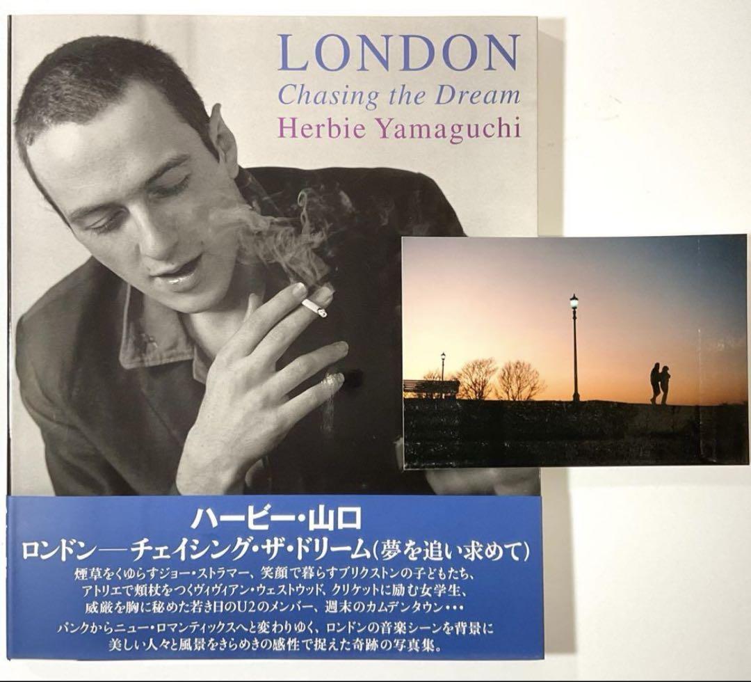 

[USED] Original print included Photo book Herbie Yamaguchi LONDON London 9