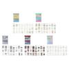 Multicolored Adhesive Note Sticker Assorted Color Index Tabs For Daily Journaling School Offices Documents Organization