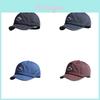 Baseball Cap For Men Women Summer Cotton Short Brim Sun Hat With Breathable Design