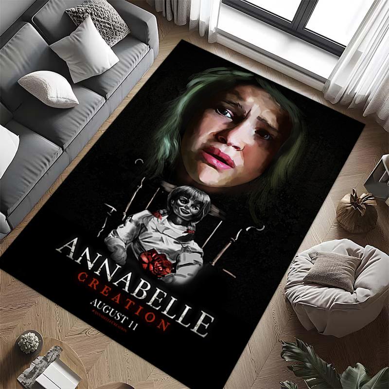 Annabelle's Horror Legacy carpet Home Decor printing Office chair cushion Doormat Protective pad
