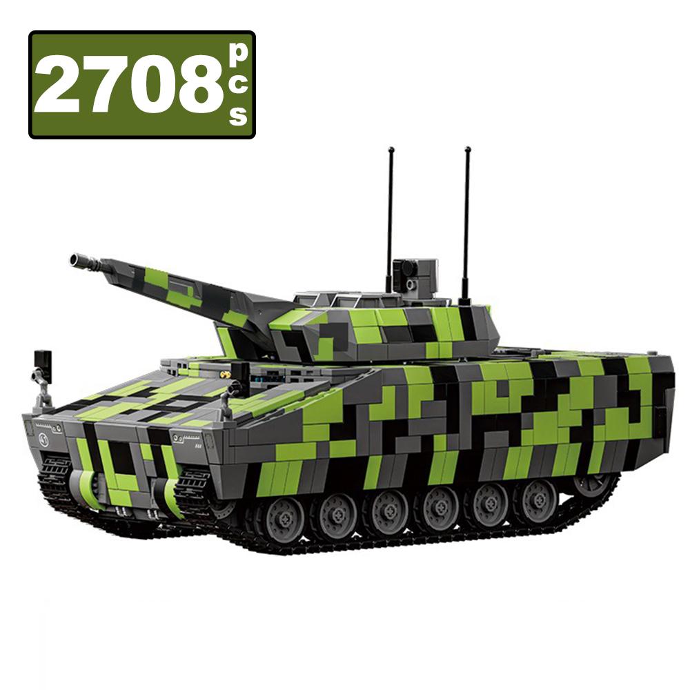 2708PCS MOC Military KF-41 LYNX IFV Vehicle Tank Model Building Blocks for Children Construction Bricks Educational Toy Gift
