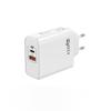 120W GaN Charger with A+C Ports, 65W Output, EU/US/UK Plug for Mobile Devices