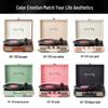 Portable Retro Bluetooth Vinyl Turntable and Multifunctional Speaker