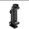 Metal Phone Tripod Mount w Rotatable Cold Shoe,Compatible with iPhone Cell Phone Tripod Mount Adapter, Phone Mount for Tripod,Tripod Phone
