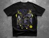 Rorschach T-shirt, Watchmen Comic Grafisch T-shirt, Nooit Compromissen Sluiten, Unisex Zwart Shirt in Vintage Stijl, Superheld Donker Stripboek, Bootleg T-shirt