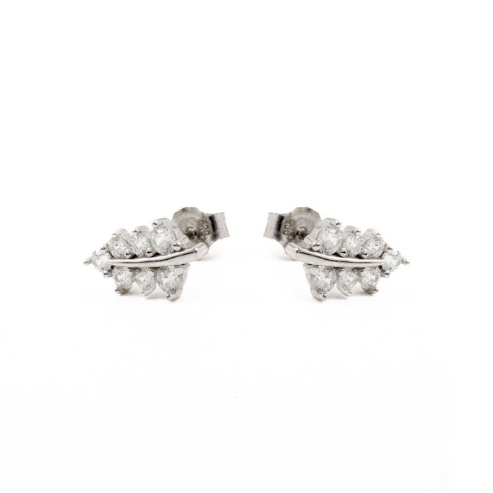 Boucles d'oreilles - LUXENTER - Kuenia - Argent 925 - Zircon Cubique - Plaqué Rhodium