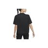 Nike Dri-FIT Trail Letter Print Crew Neck Short Sleeve T-Shirt Women Tops Black DX7897-010