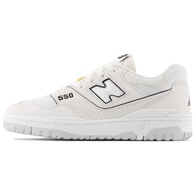 550 Bianco Riflettente Sneakers Unisex Nere BB550PRB