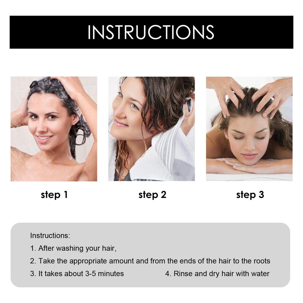 50g Ginger Hair Cream Moisturizing and Thickening Hair Repair Hair Damage Prevention Hair Cream
