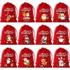 Kerst Fluwelen Zak Kerst Cadeauzak Kerst Snoepzak Kerst Creatieve Grote Trekkoord Snoepzak Cadeau Verpakkingszak
