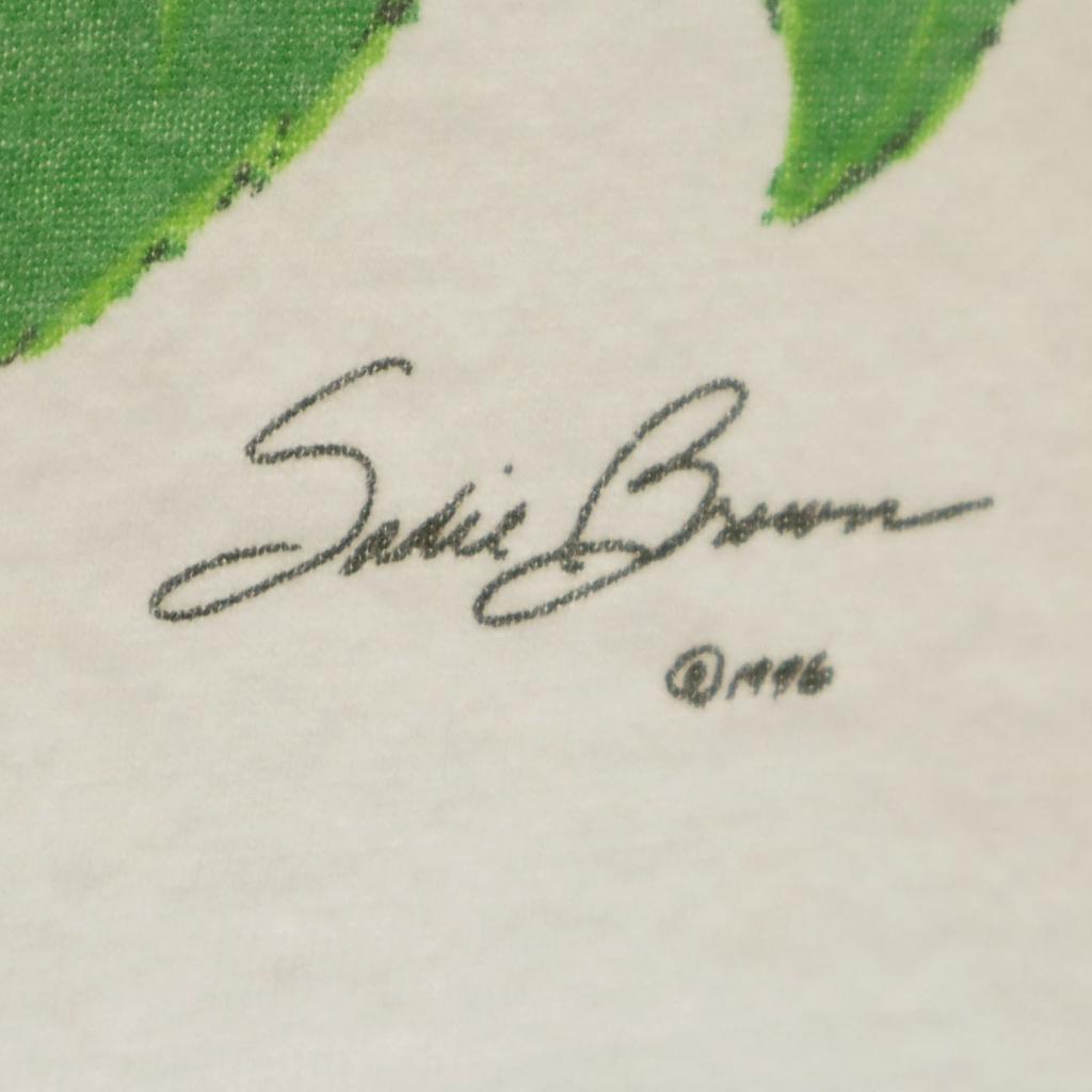 Delta 90s Old USA Made Sunflower Short Sleeve T-shirt XL Single Stitch Men's Used