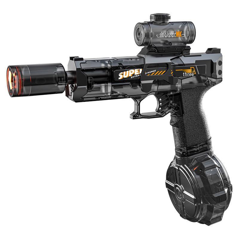 Kids' Electric Water Gun: Flame Spray & Recoil Pulse