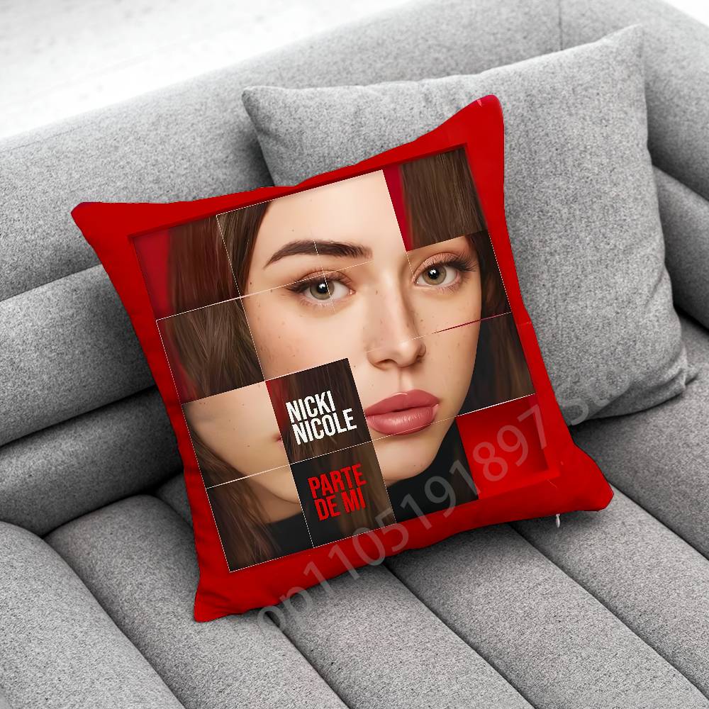 N-Nicki N-Nicole NAIKI Alma Recuerdos Throw Pillow Case For 50cm 40cm 55cm 45*45cm 30cm Square Bedroom Pillowcase Cover