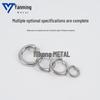 High-Strength Stainless Steel Spring Washers - 304/201/316 GB93 Elastic Anti-Loosening Metal Washers
