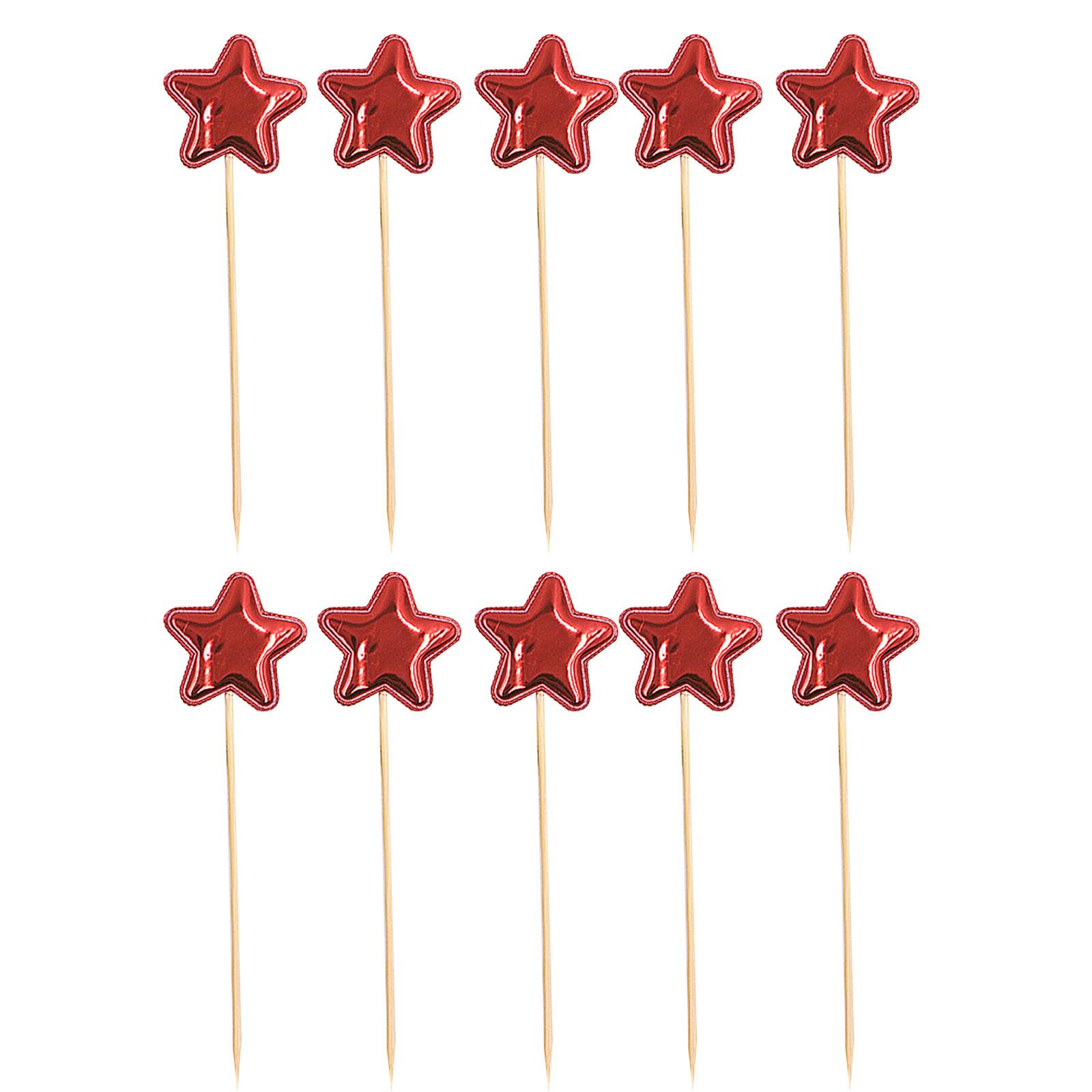 

10 шт. красочных украшений для торта, многообразие форм, украшение для торта на день рождения, свадебные принадлежности, украшения для детского душа 6