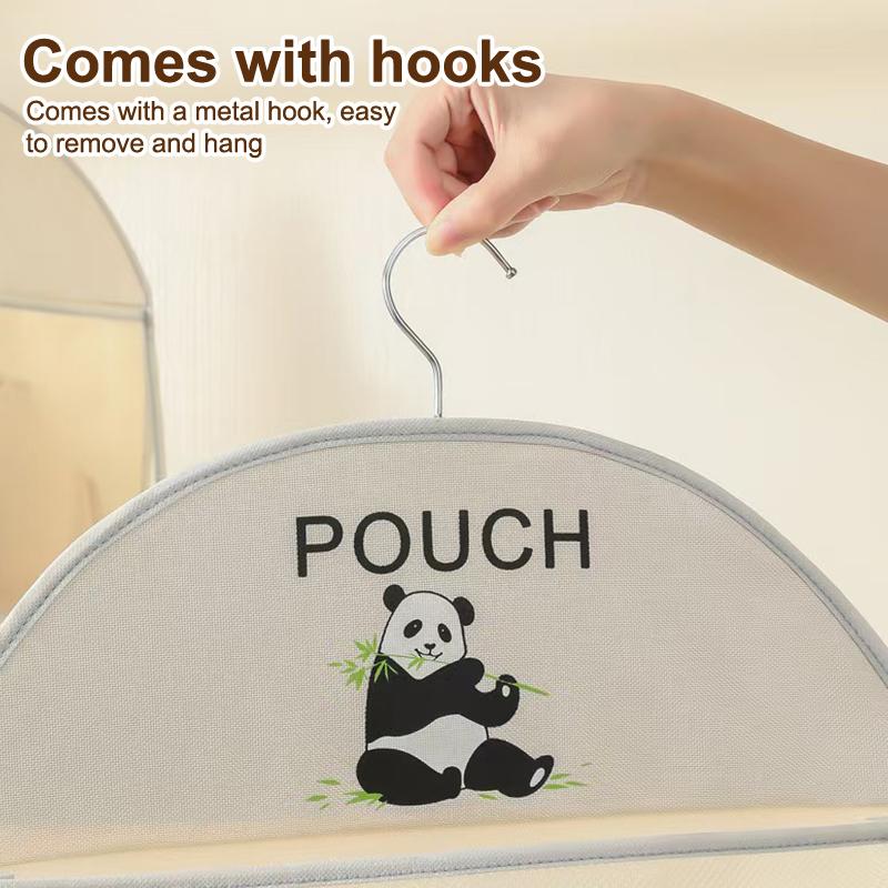 Multi-Layer Storage Mesh Bag Save Space Large Capacity Socks Storage Bags Wardrobe Hanging Multi-Function