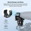 SMALLRIG Shotgun Microphone Holder with Cold Shoe - BSM2352