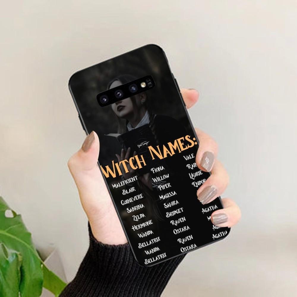 MAGIC Witchcraft Witch Witchy Phone Case For Samsung S 9 10 20 21 22 23 30 23plus Lite Ultra FE S10lite Fundas