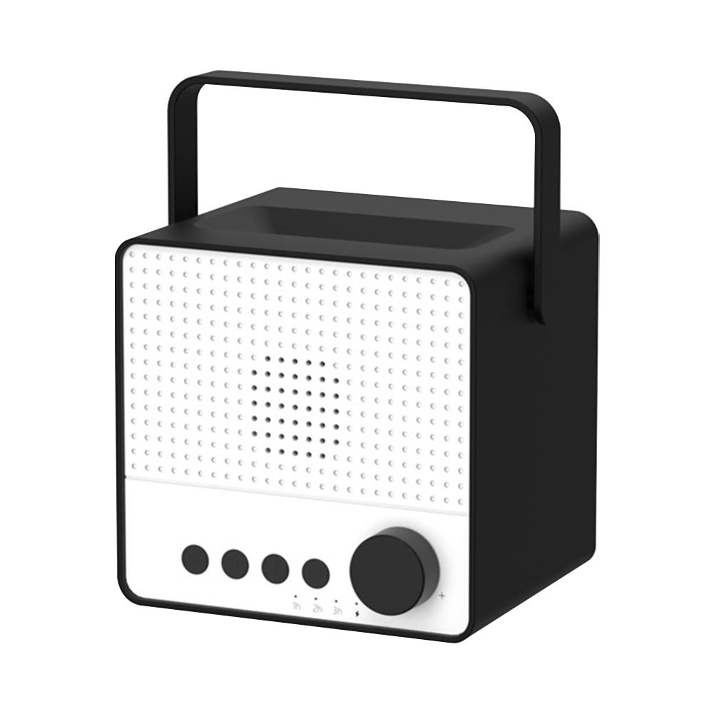 

Увлажнитель воздуха 120 мл Аромадиффузор с 7-цветной лампой пламени Bluetooth-совместимый динамик Ароматерапевтические увлажнители для домашнего автомобиля