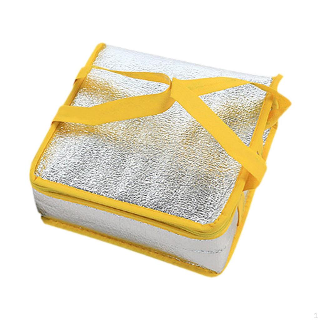 Food Warmer Bag for Pizza Delivery with Handle And Storage